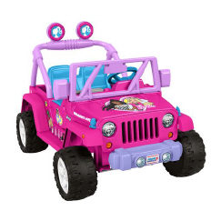 Barbie Jeep Wrangler (HGD19) Power Wheels ride-on