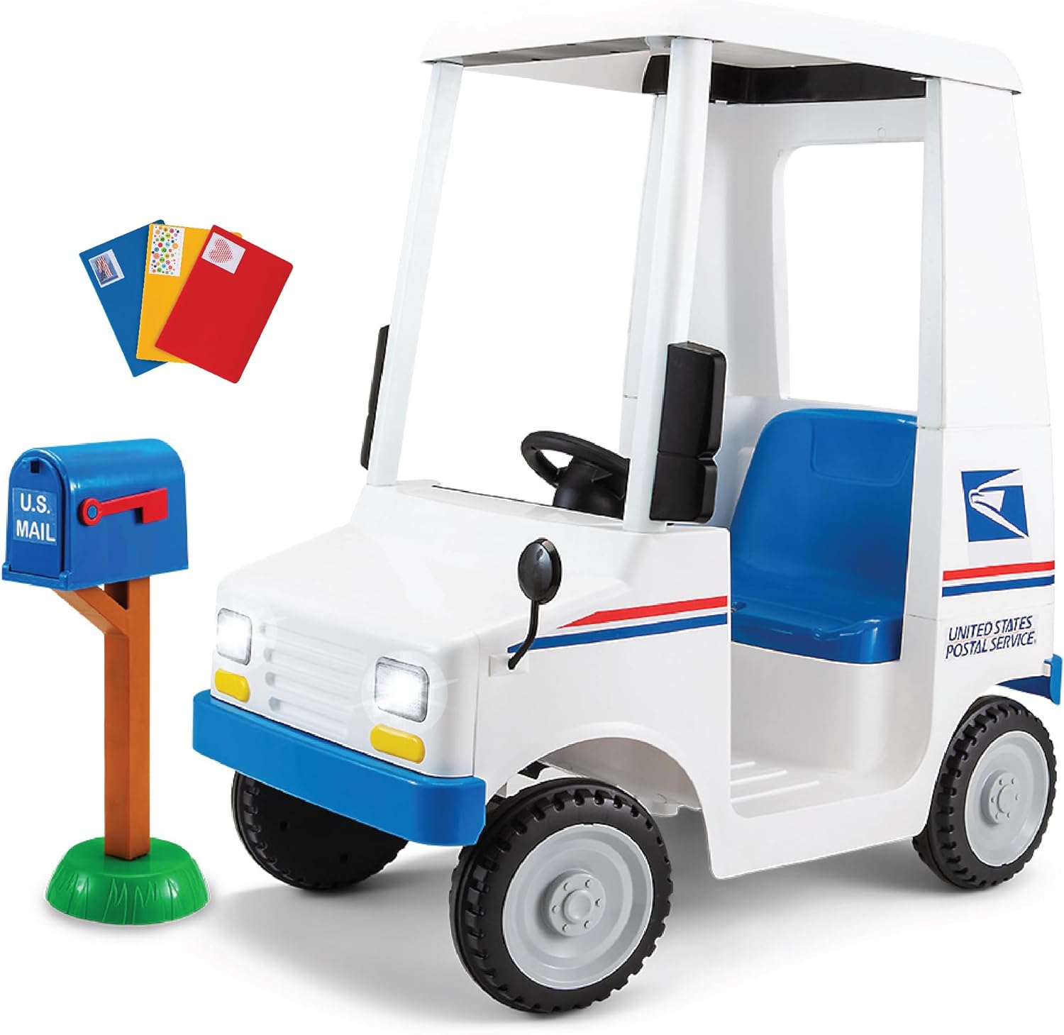 Kid Trax 6V USPS LLV Mail Delivery Truck (KT1608) Kid Trax ride-on