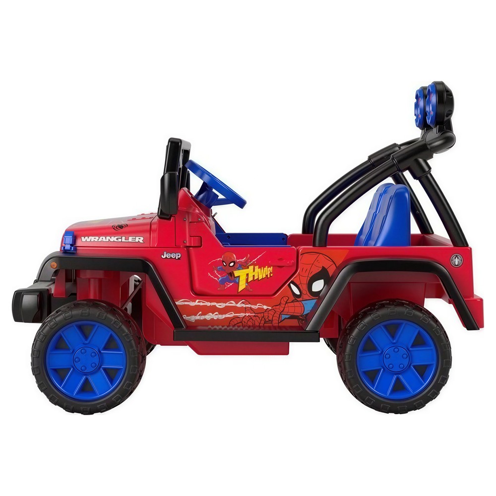 Spider-Man Jeep Wrangler (GPW33) Power Wheels ride-on