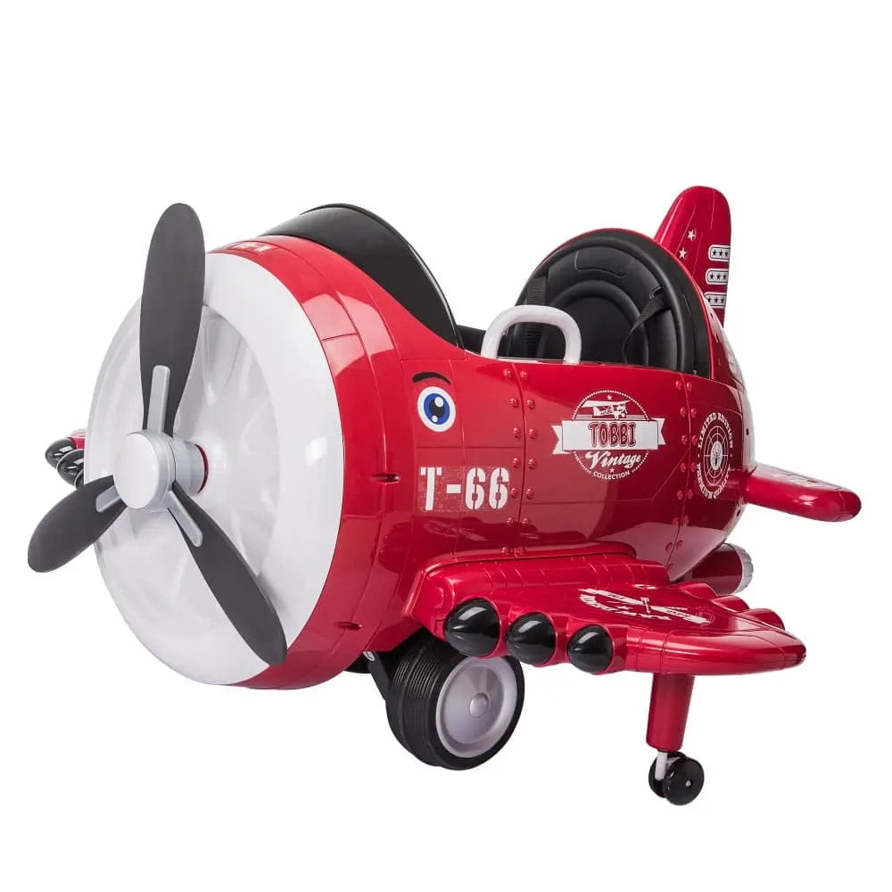 TOBBI 12V Ride-On Airplane (TH17X0695) Power Wheels ride-on