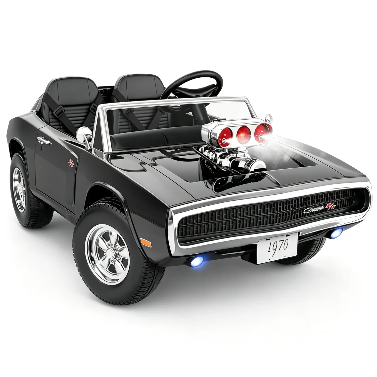 First Ride On 24V 1970 Dodge Charger R/T COCLUB ride-on