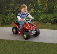 Kawasaki Lil' Quad (W6214) Power Wheels ride-on