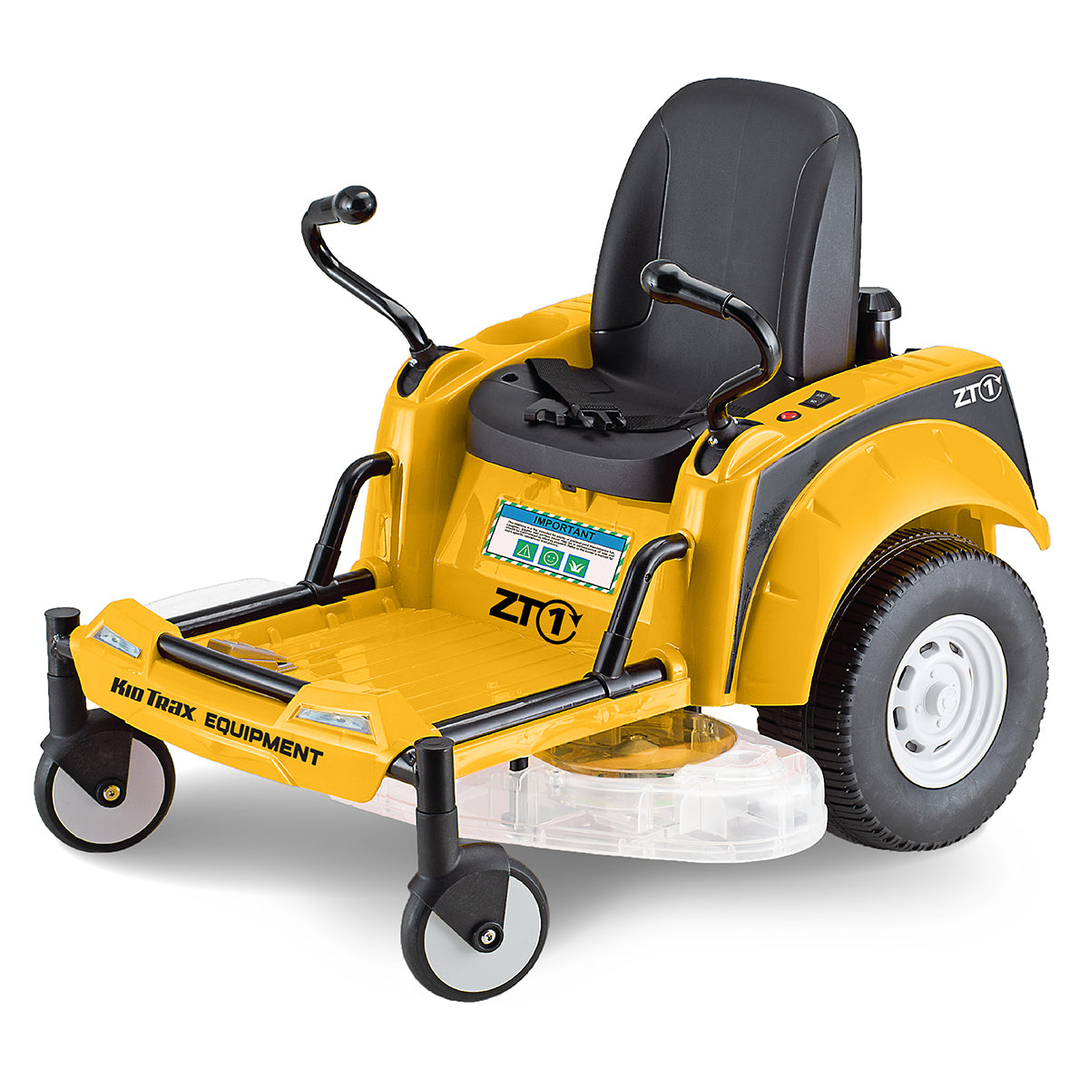 Kid Trax 12V Zero Turn Mower Jr. (KT1641YW) Kid Trax ride-on