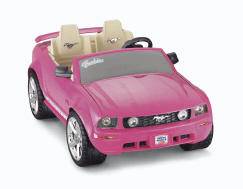 Barbie Ford Mustang (L6349) Power Wheels ride-on