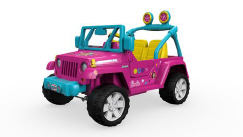 Barbie Jeep Wrangler (FFR86) Power Wheels ride-on