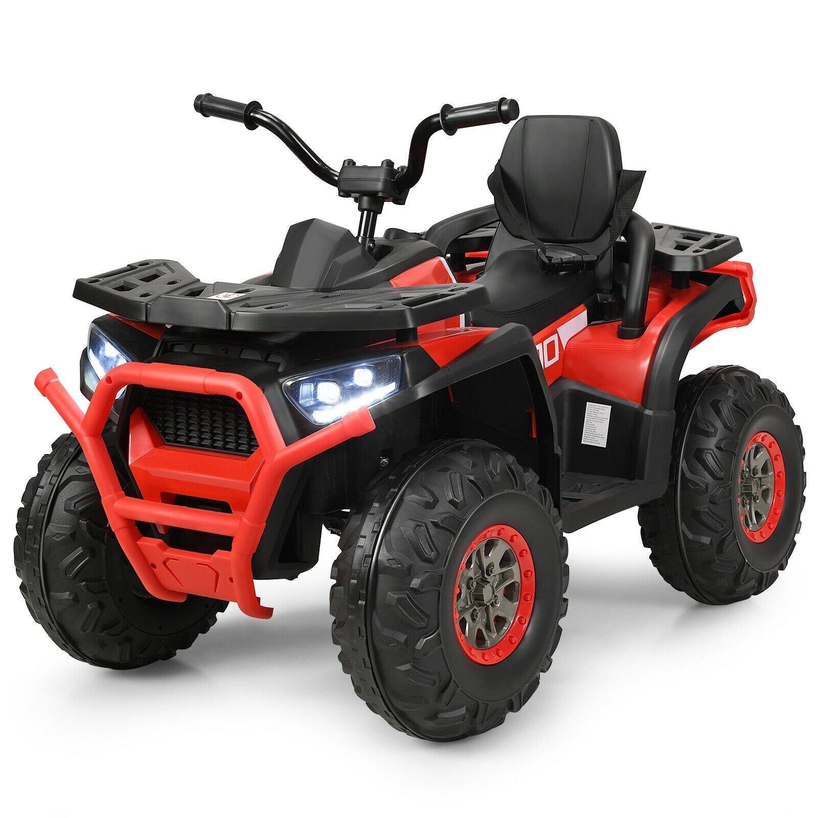 Costzon 12V Ride-On ATV (TY327802RE+) Power Wheels ride-on