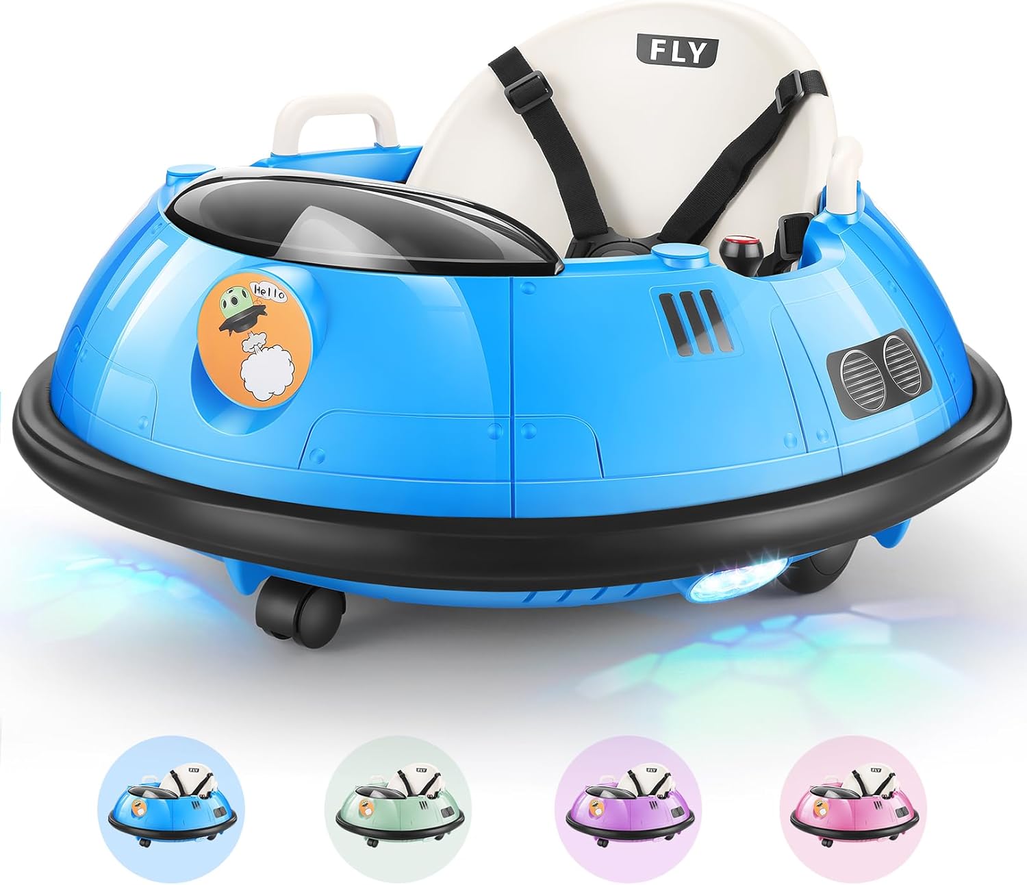 Hikole 12V Baby Bumper Car TOBBI ride-on