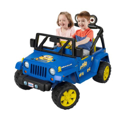 Minions Jeep Wrangler (GTR92) Power Wheels ride-on