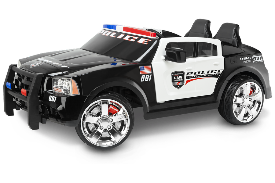 Kid Trax 12V Dodge Charger Police Car (KT1081WM / KT1111WM / KT1111i) Kid Trax ride-on