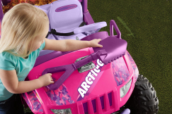 Arctic Cat Pink (CCG93) Power Wheels ride-on
