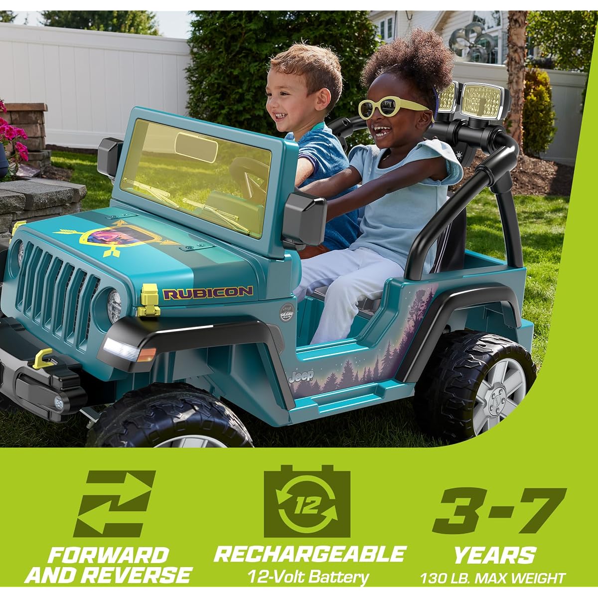 Camping Jeep Wrangler (HNB56) Power Wheels ride-on