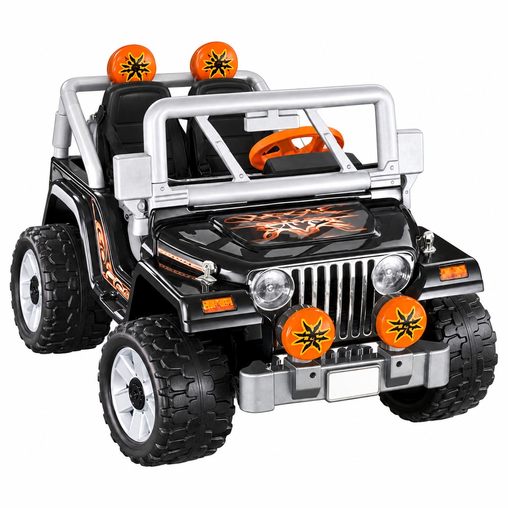 Tough Talking Jeep Wrangler (CBY70, online version) (CBY70) Power Wheels ride-on