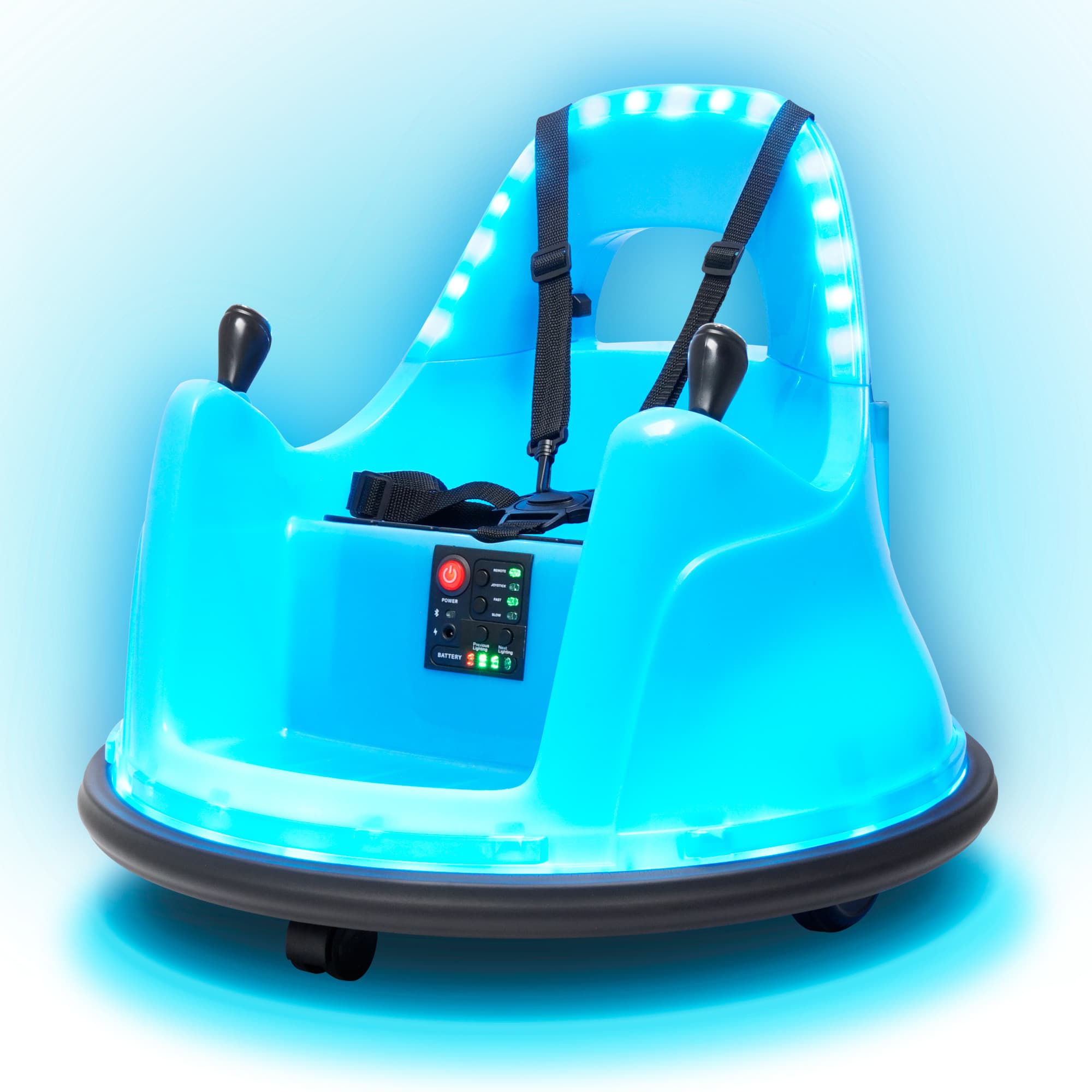 Kidzone Smart Bumper Car (Kidzone App) (060-ROT-16-G) Kidzone ride-on