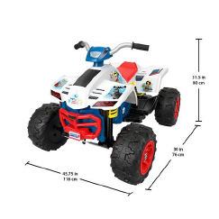 DC League of Super-Pets Racing ATV (HGB70) Power Wheels ride-on